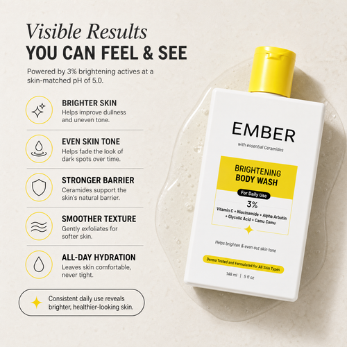 Ember Brightening Body Wash