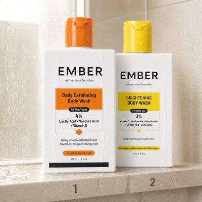 Exfoliating + Brightening Body Wash | Limited-Time Bundle